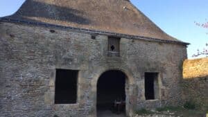 le gite du manoir du guern avant les travaux en bretagne